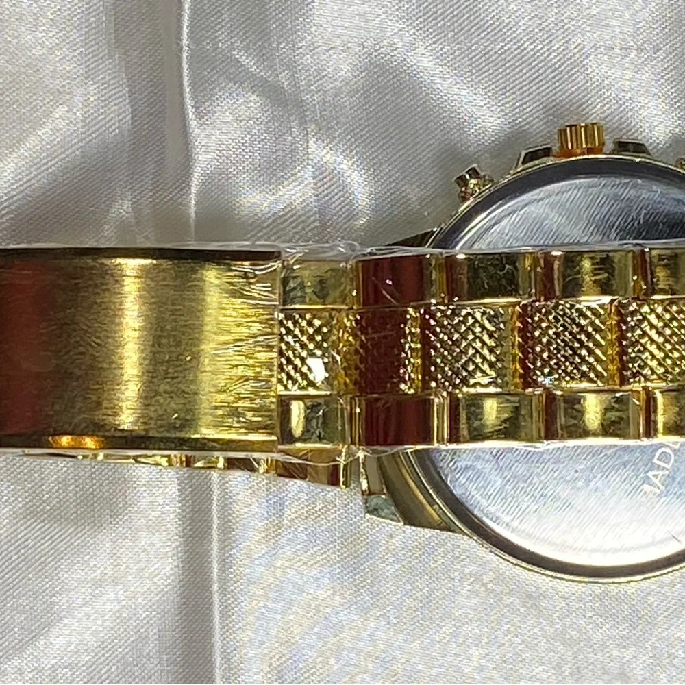 Geneva Gold style Watch with Vibrant Blue Face $20 each or 2 for $30